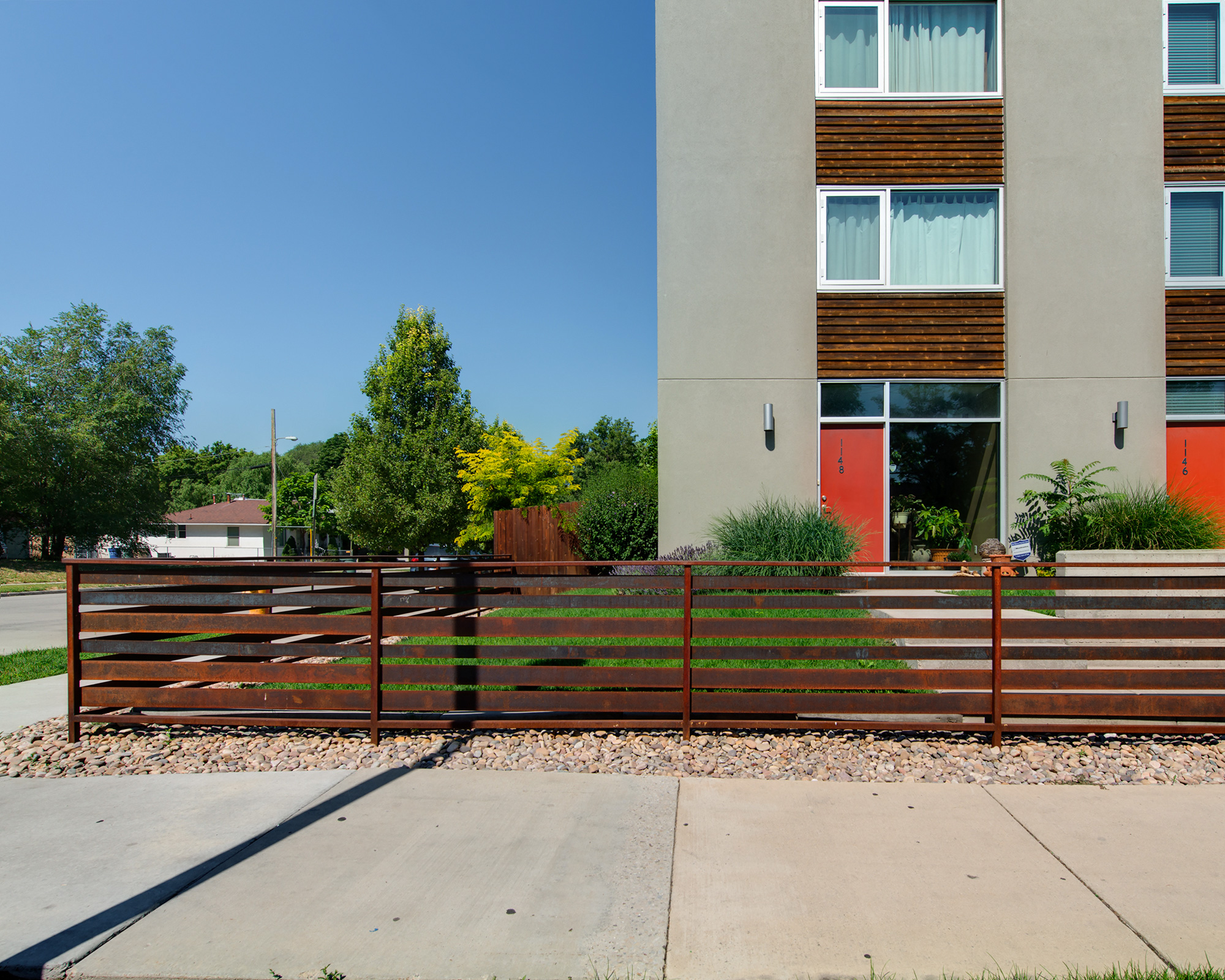 20' METAL FENCE SET OF 14 UNITS