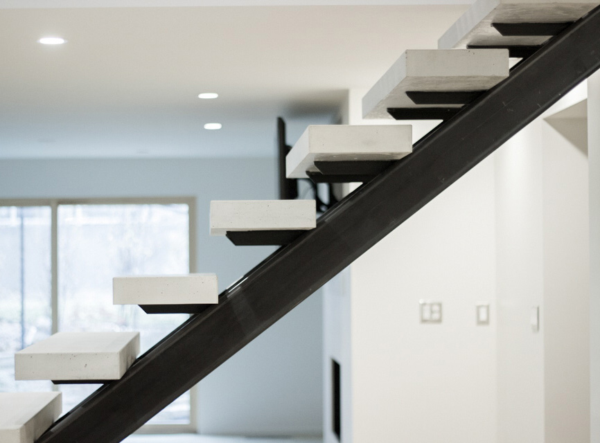 OrganiCrete® Concrete Stair Treads