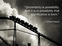 photo credit: <a href="http://www.flickr.com/photos/94991702@N00/16978585429">Wednesday Wisdom #33: Uncertainty</a> via <a href="http://photopin.com">photopin</a> <a href="https://creativecommons.org/licenses/by/2.0/">(license)</a>