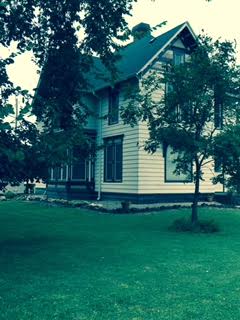Just down the block from Grace's house stands this restored beauty.