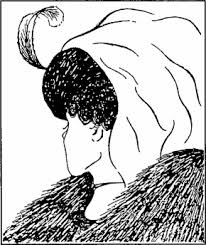 What do you see, a young women or an old women?