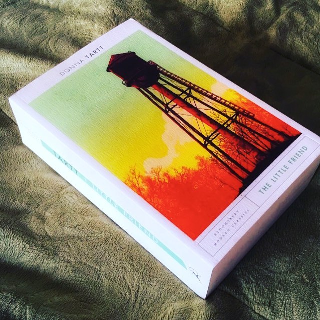 A literary #watertowerwednesday for my fellow bibliophiles. It’s a little dark, Southern noir romp, but the cover suited me.