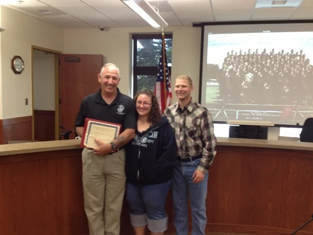 Mr. James Foley, Meade County Veteran of the Month - September 2012