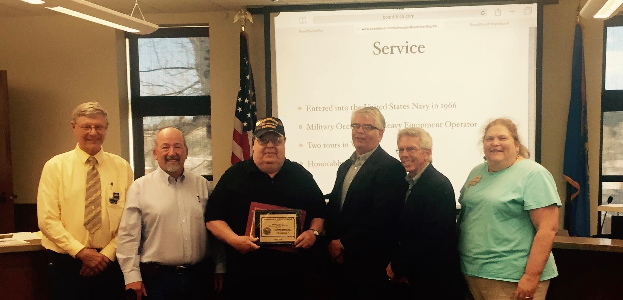 Meade County Veteran of the Month - April 2016: Mr. Norman Fitzpatrick
