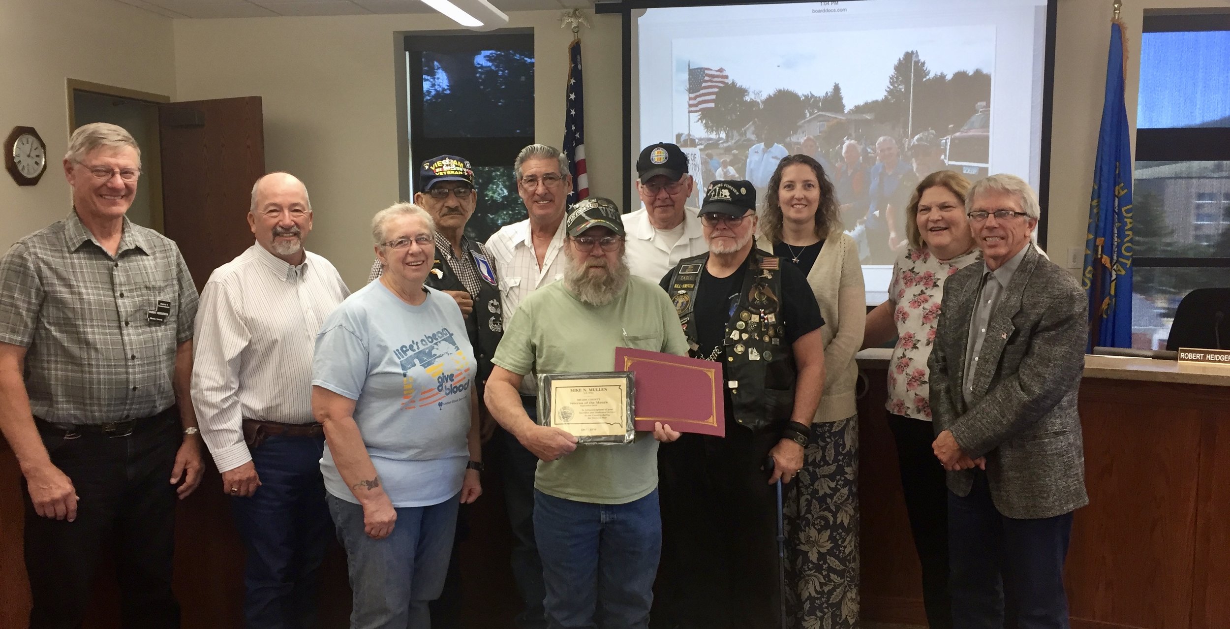 September - Veteran of the Month: Mr. Mike Mullen