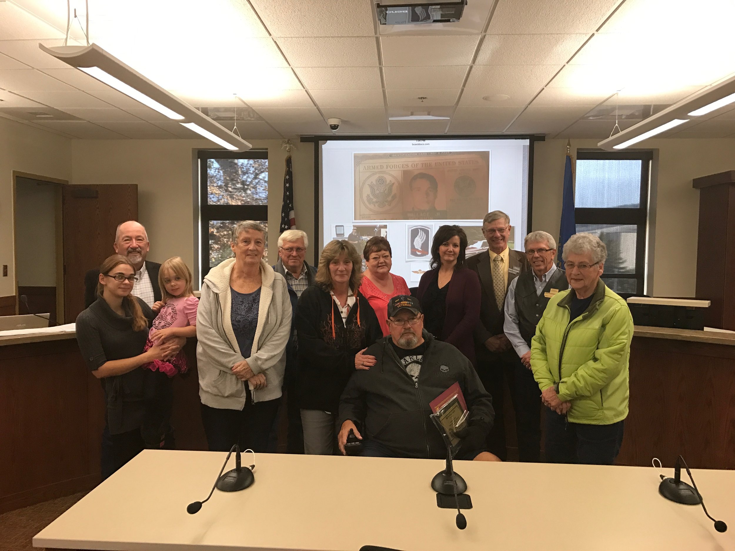 November - Veteran of the Month: Mr. Ben Wallace 