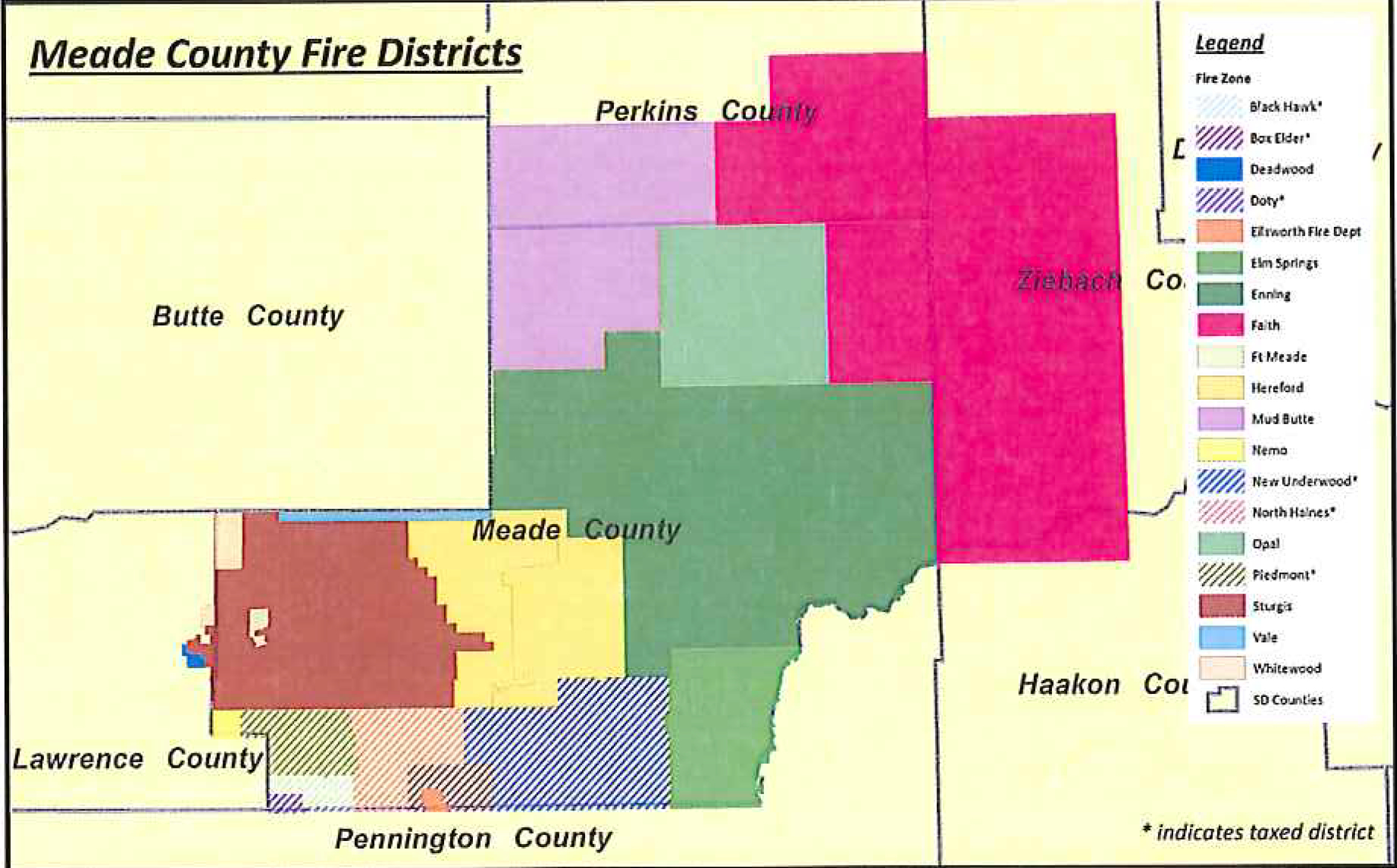 Map provided by City of Sturgis -