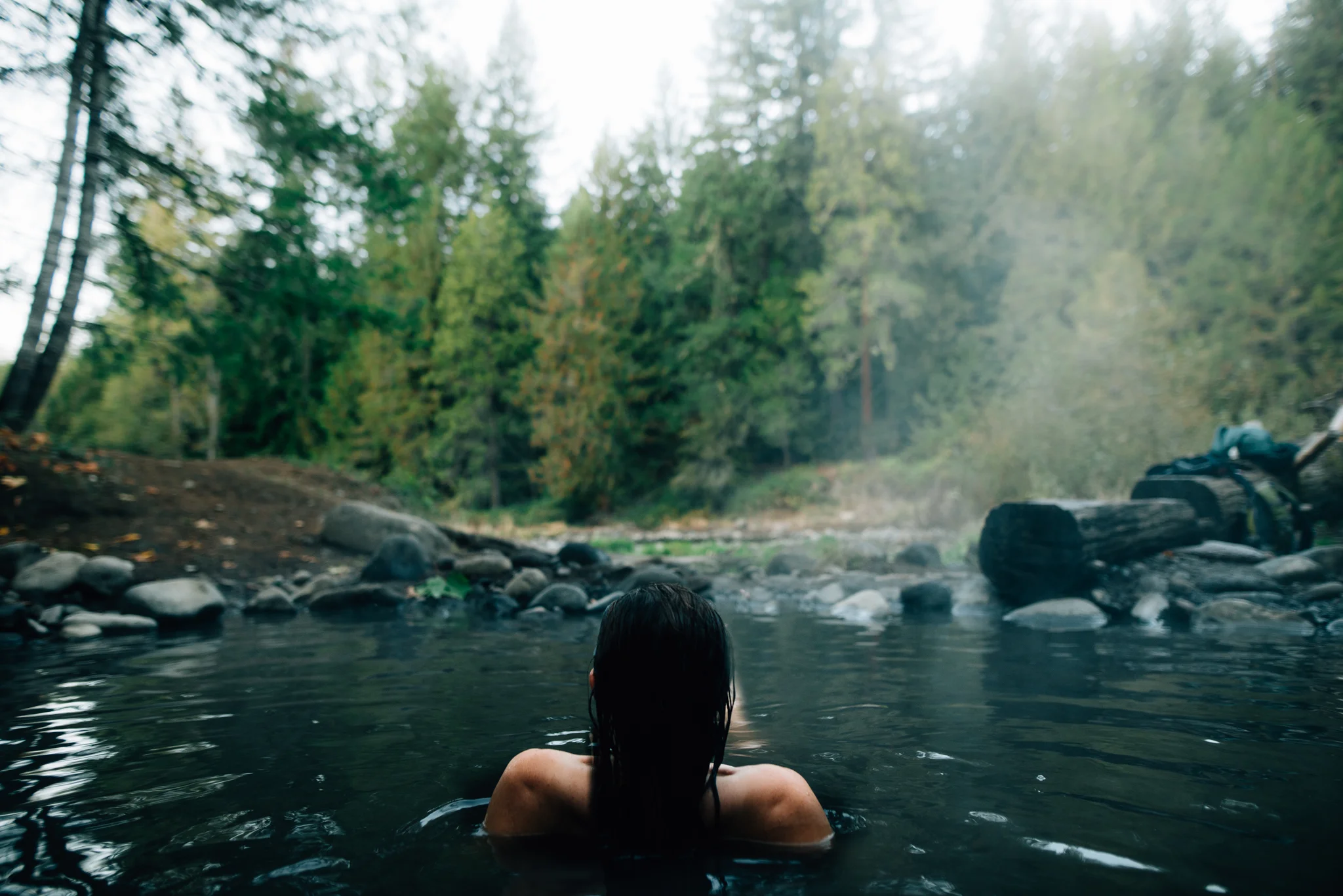 Hot Springs, Deschutes Forest Oregon