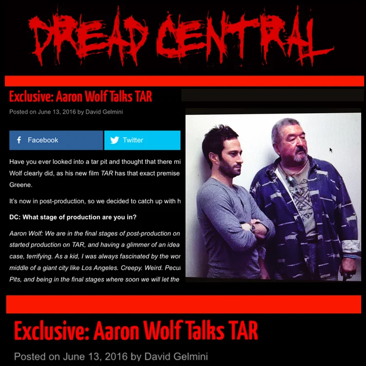 Dread Central Interview Feature