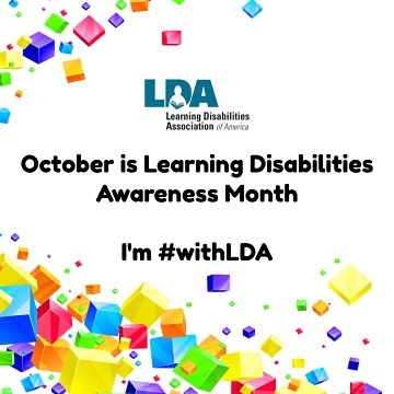 October is Learning Disability Awareness Month. We all have something we're not good at, so why must we treat people differently? 
#WeAreAllDisAbled #LDA #LearningDisabilitiesAwarenessMonth