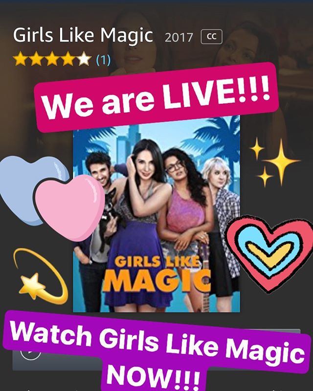 Guys we are finally up on Amazon! Thank you so much for your patience. I'm so happy to finally be able to share Girl Like Magic with you!! 💗🙏⭐️🌈🥂🌺💛✨💘 @yasmindaballarinda @style_bystacy @im_a_sunny @msporterkelly @crosay @breagrant @kitwilliams