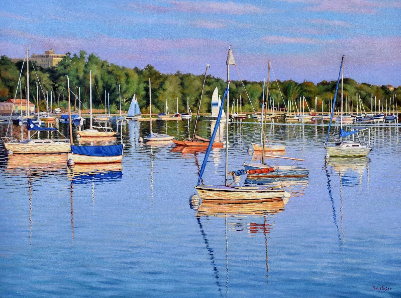 Bde Maka Ska, Oil on canvas, 30x40”