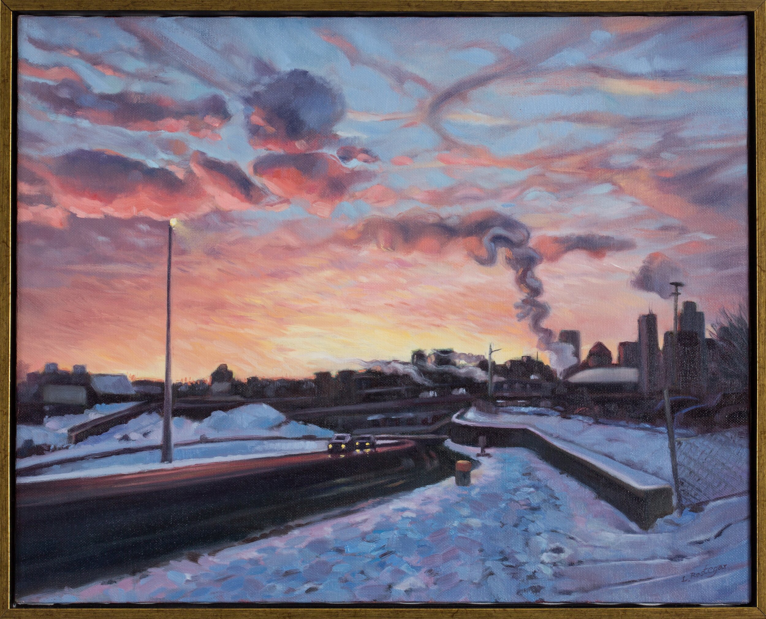 Sunset in Downtown Minneapolis