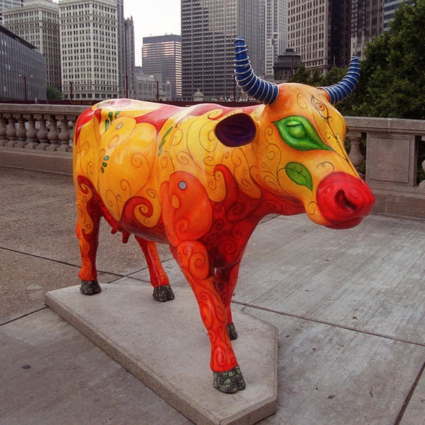 CowParade in Chicago