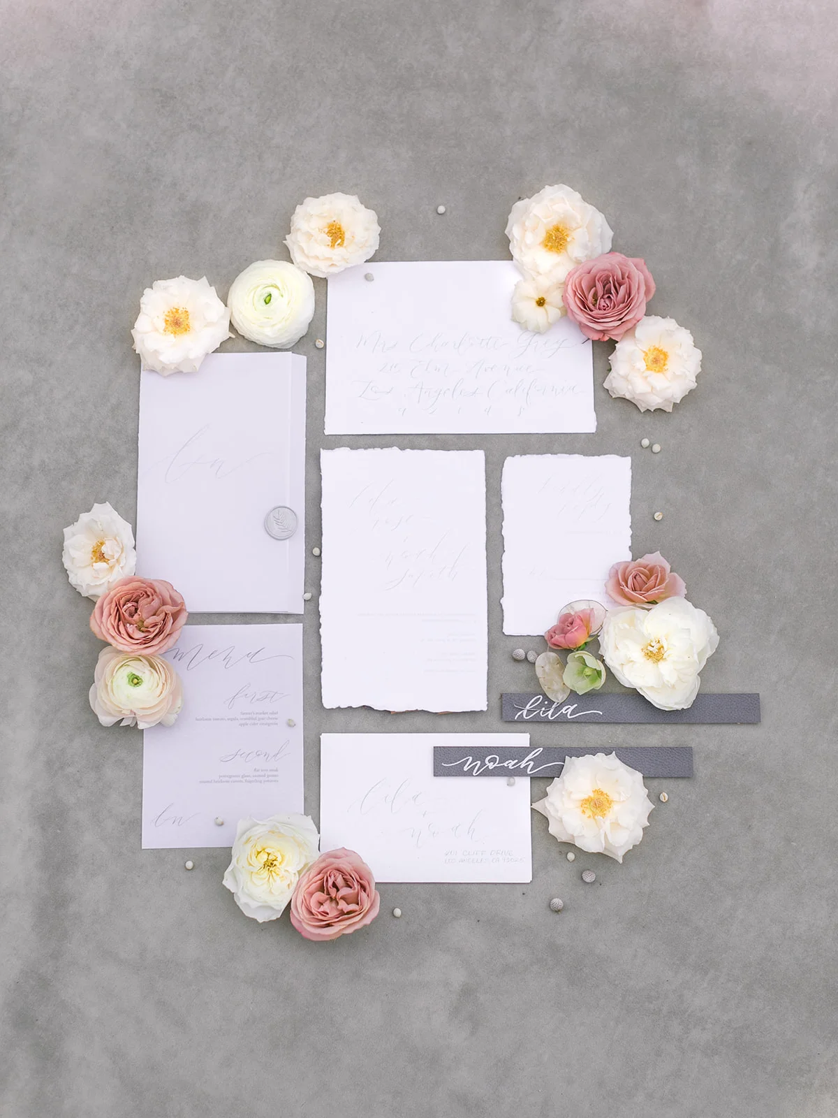 Romantic wedding invitation suite.jpg