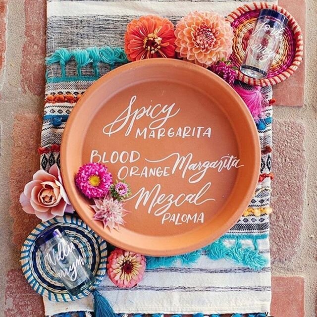 Which one would you choose? Or, given life right now, maybe one of each? 😂 Thinking a virgin blood orange marg is definitely in order tonight! @viaimagery @wild_heart_events 
#weddinginspiration #cincodemayo #cocktails #weddingcalligraphy #santabarbarawedding #santabarbaracalligrapher #weddingsigns #handlettering #moderncalligraphy #bohowedding #bohoweddingdecor #weddingstationery #weddingcocktails #barmenu #calligraphy #dailydoseofpaper #soloverly #socalbride #californiawedding #sophialovesletters