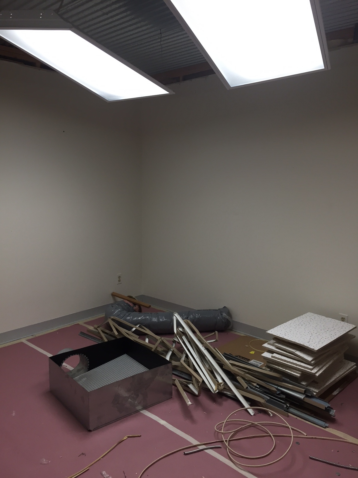 Drop ceiling - be gone with you!