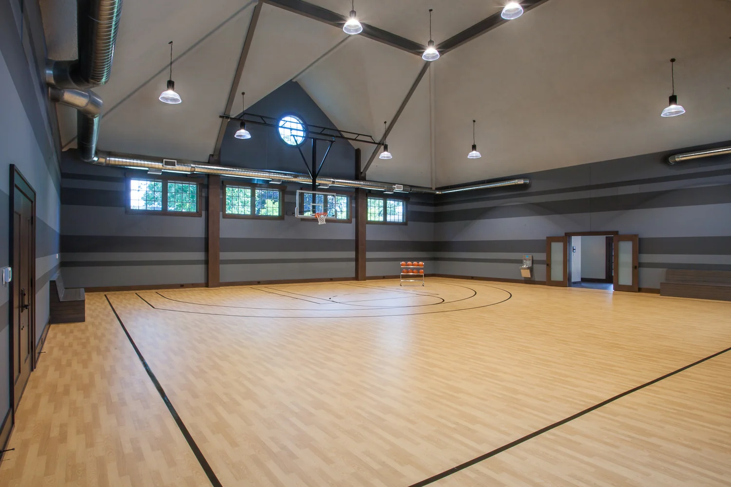 Home Basketball Court Gym