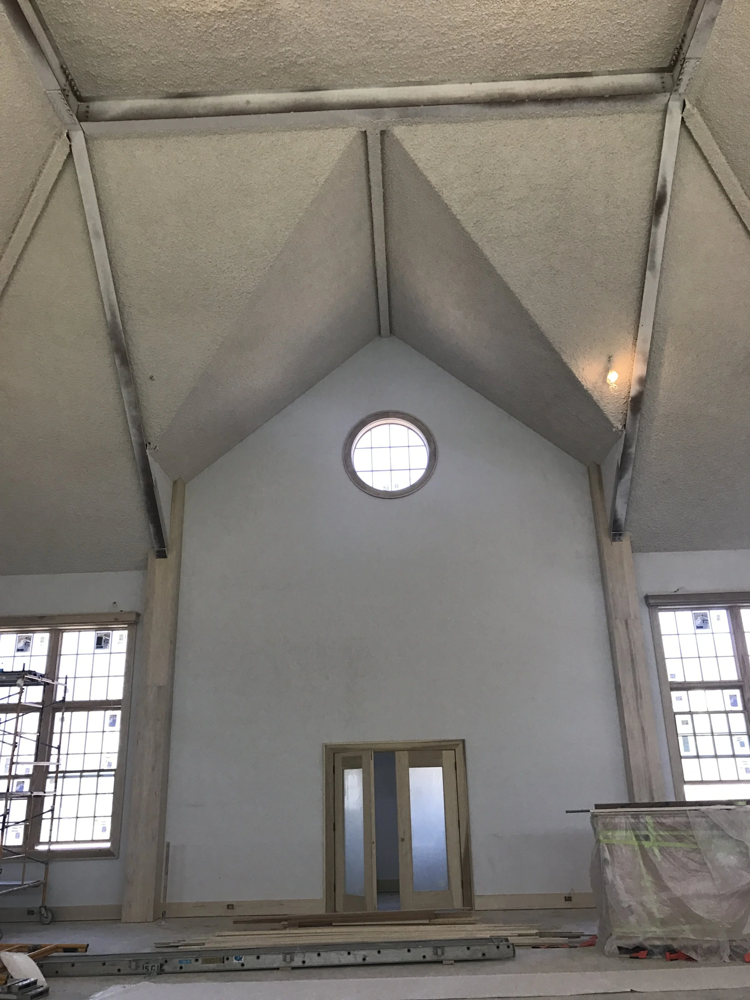 Drywall and trim stage - March 2017