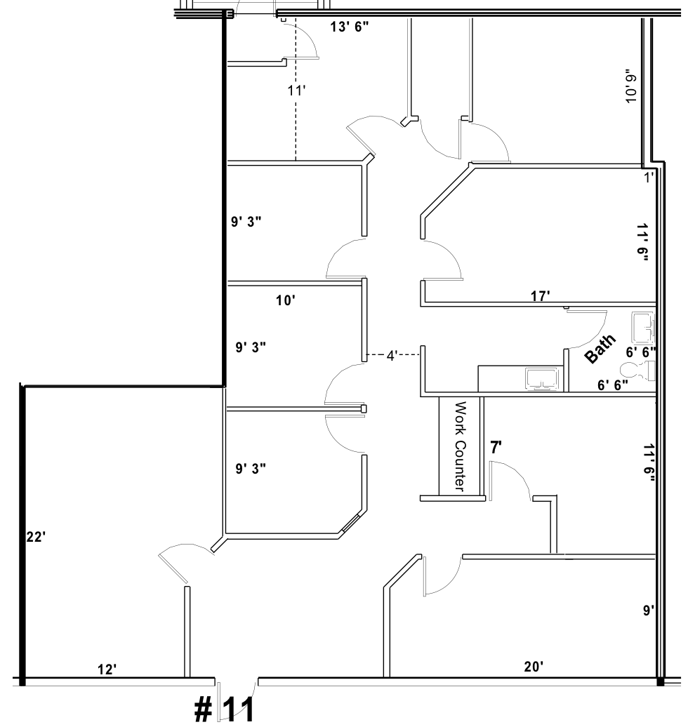 FLOOR PLAN - BEFORE