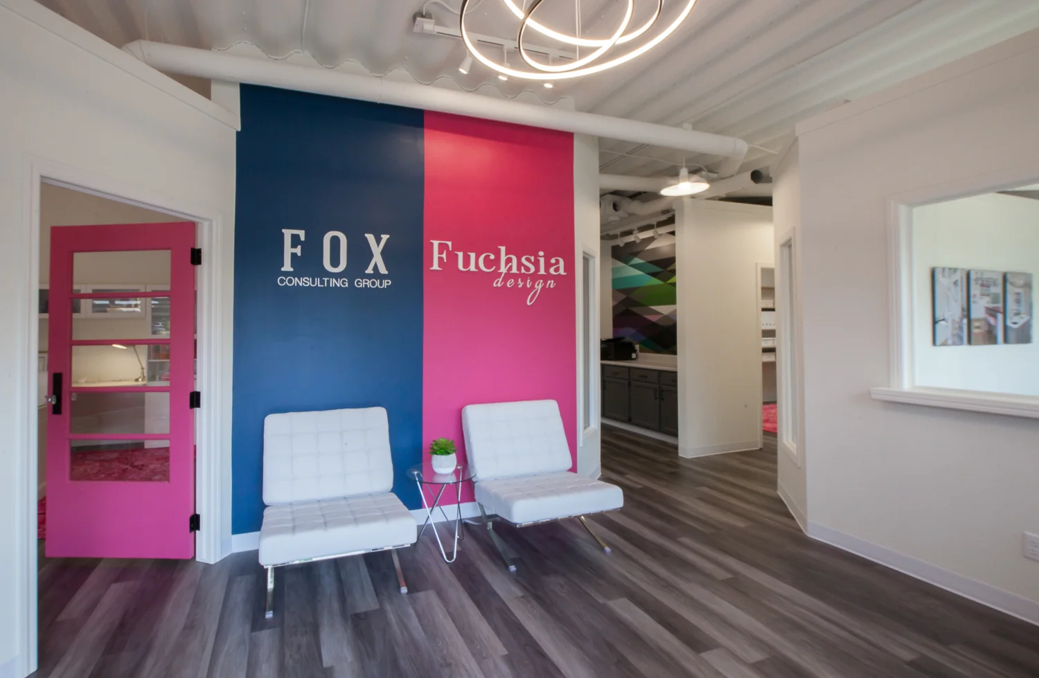 Fuchsia Design and Fox Consulting Group Office Space