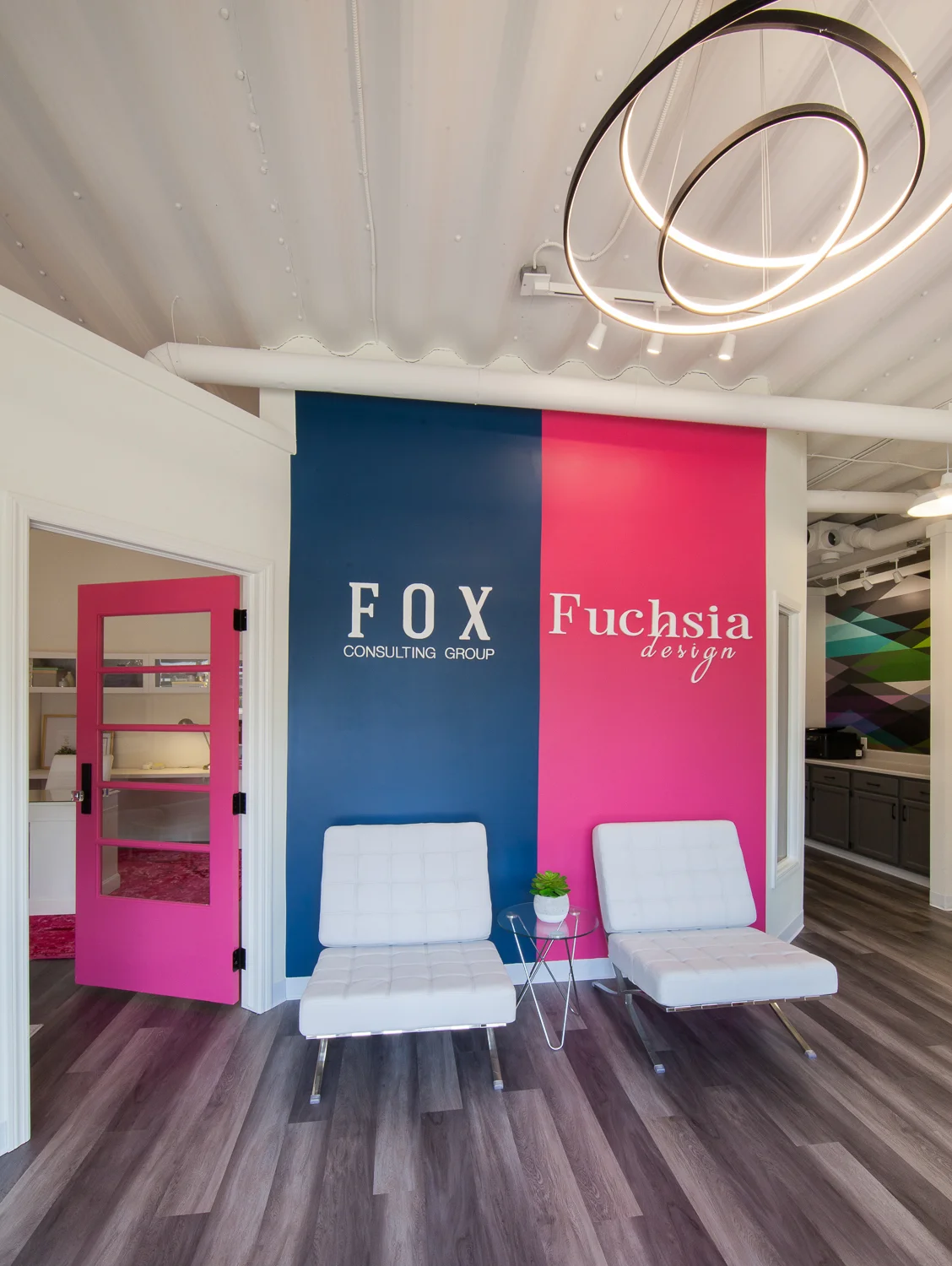 Fuchsia Design and Fox Consulting Group Office Space