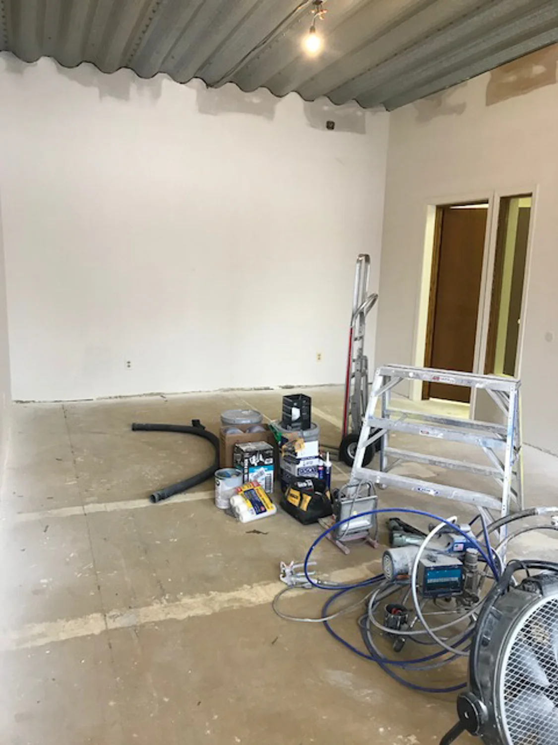 During - painting starting soon
