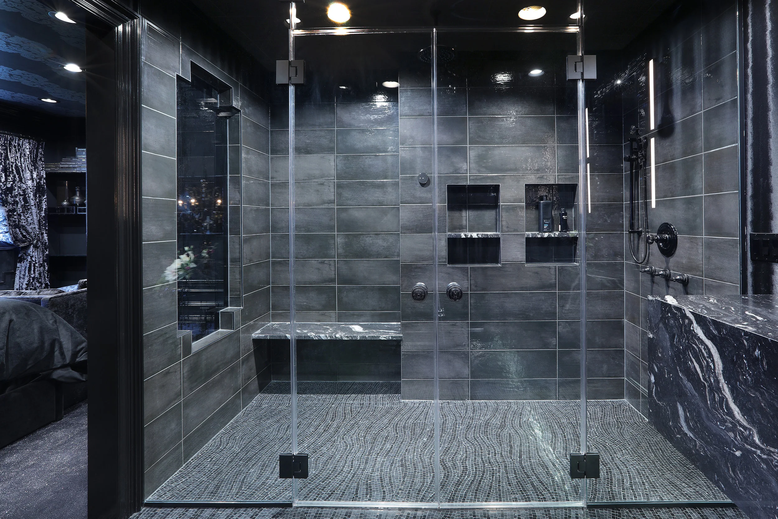 Fuchsia Design Grand Rapids Michigan Black Bathroom 2.jpg