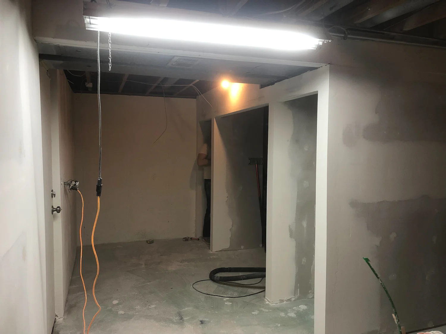 So. Much. Sanding. I think I still have drywall dust in my hair.