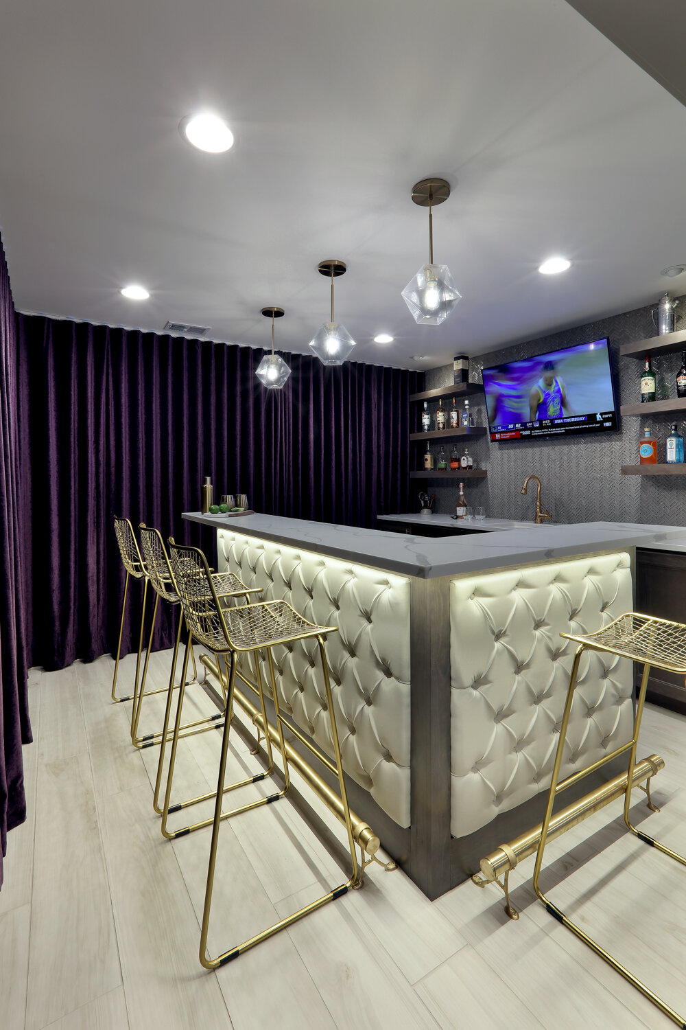 Swanky Chicago-Inspired Home Bar — Grand Rapids Interior Design ...