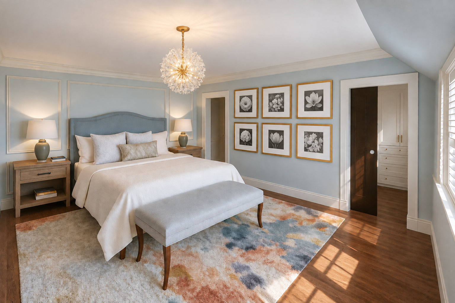 Sunlit Bedroom with Floral Gallery.png