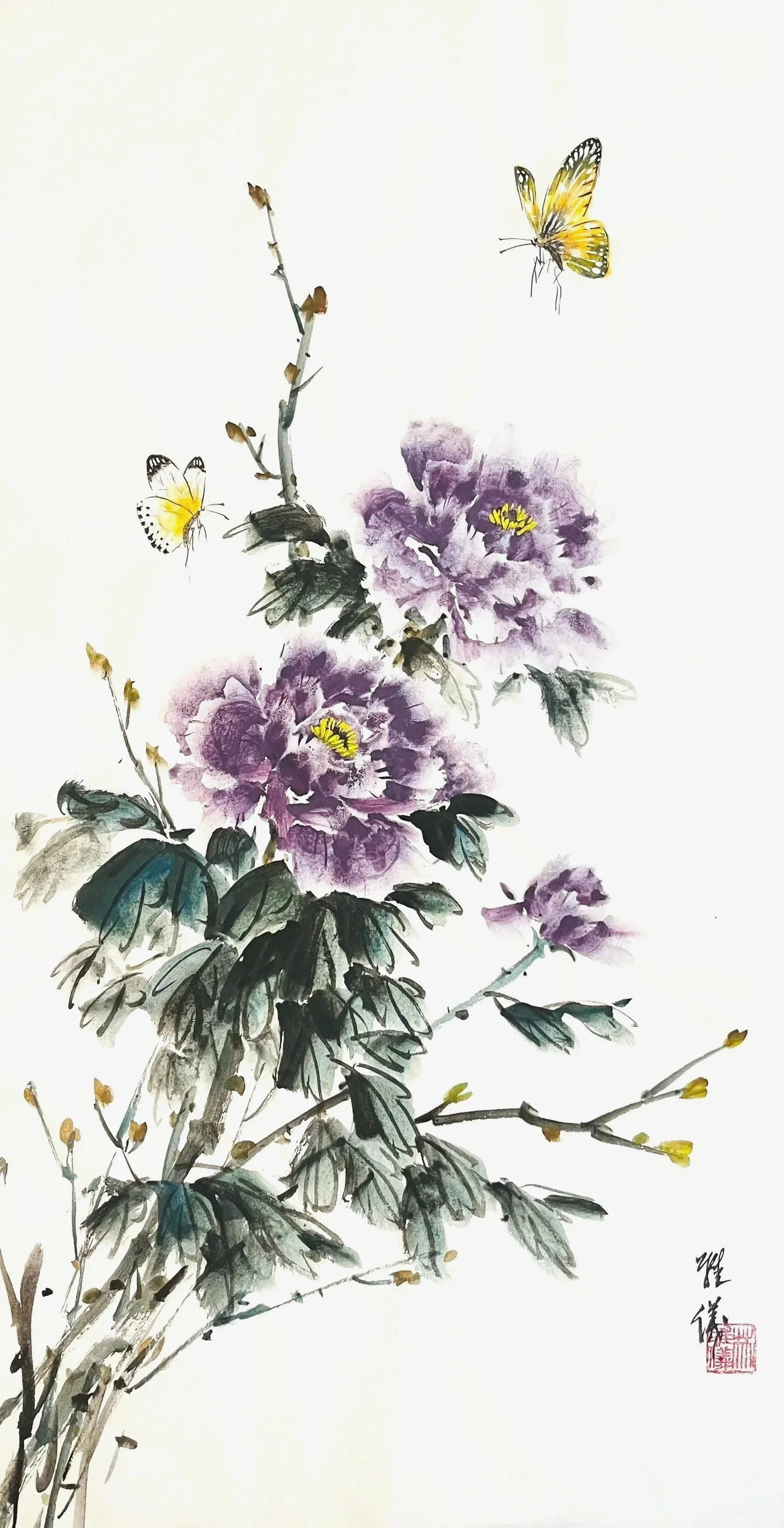  Whispers among the peonies     