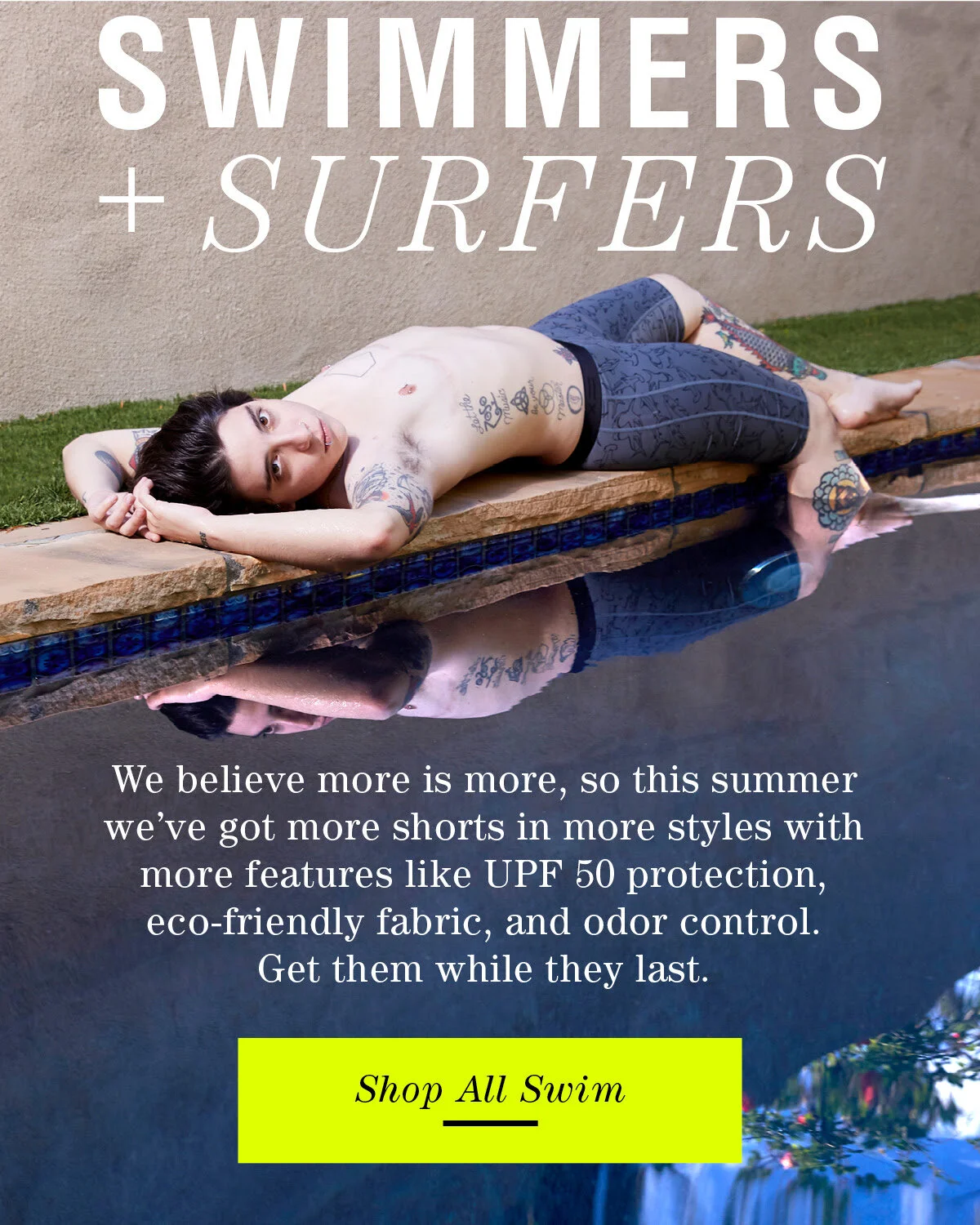 TomboyX Emailing List Ad