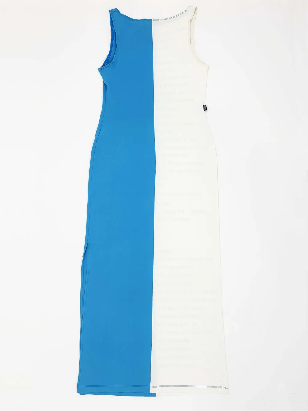 90s color block dress 90s Grunge patchwork color block corset dress main image 0
