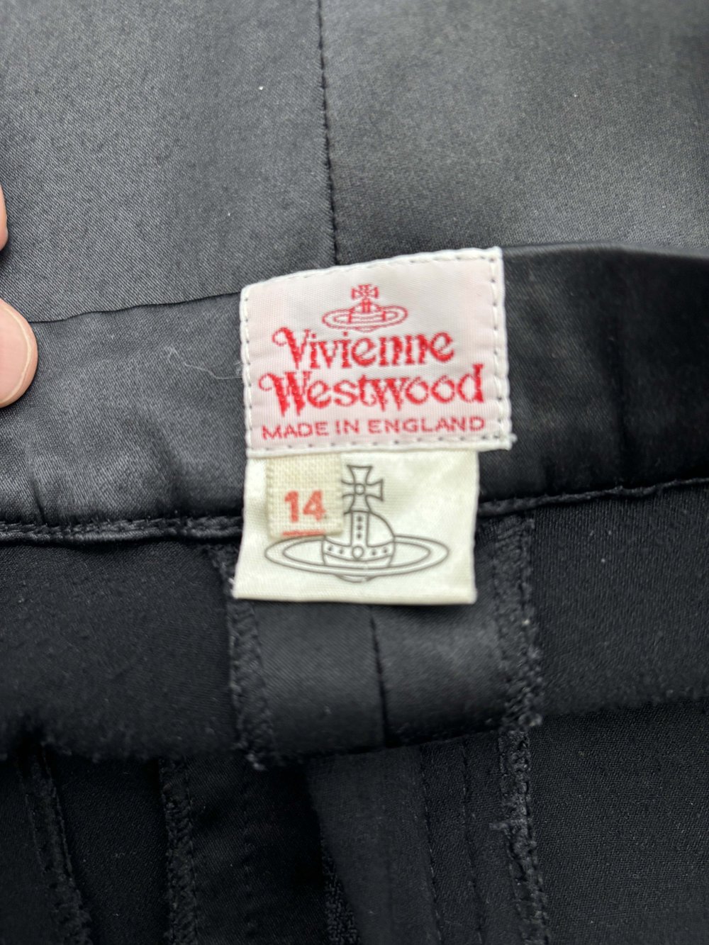 Vivienne Westwood F/W 1991 furry trim shorts — JAMES VELORIA