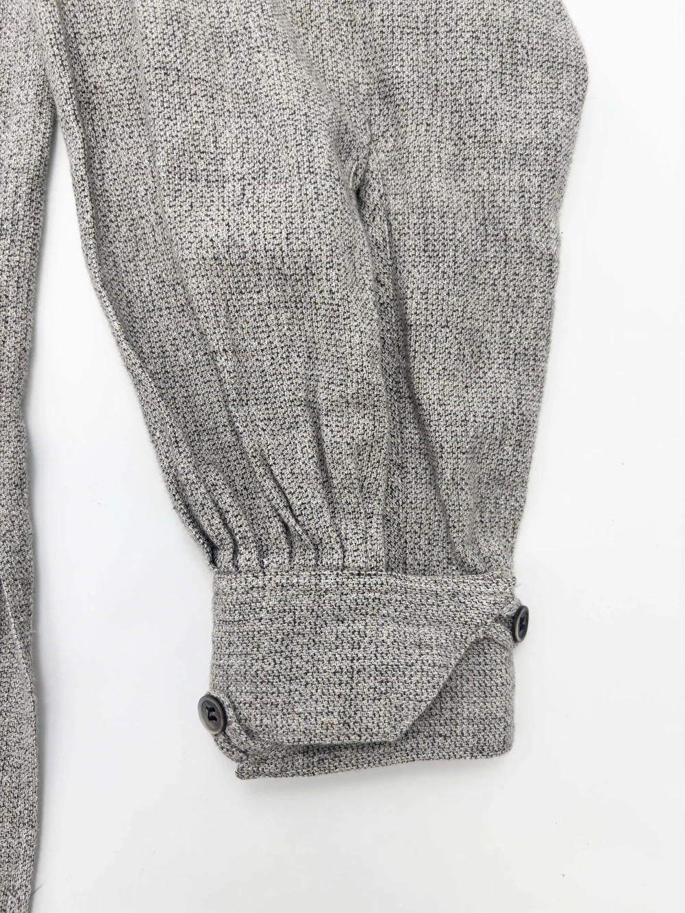 Yohji Yamamoto pour Homme 80s gray shirt — JAMES VELORIA