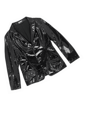 Yohji Yamamoto 80s patchwork blazer — JAMES VELORIA