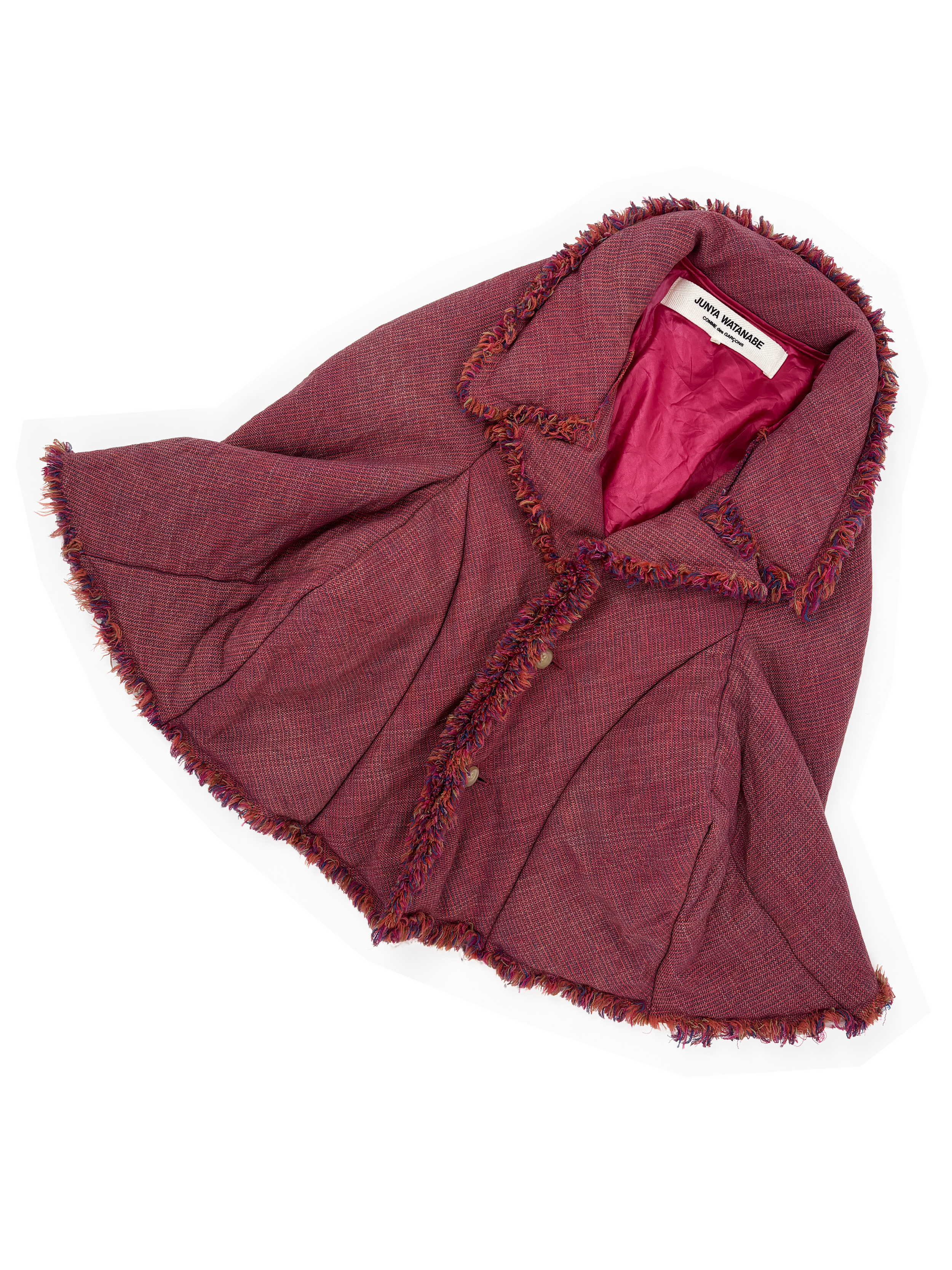 Junya Watanabe F/W 2004 tweed caplet