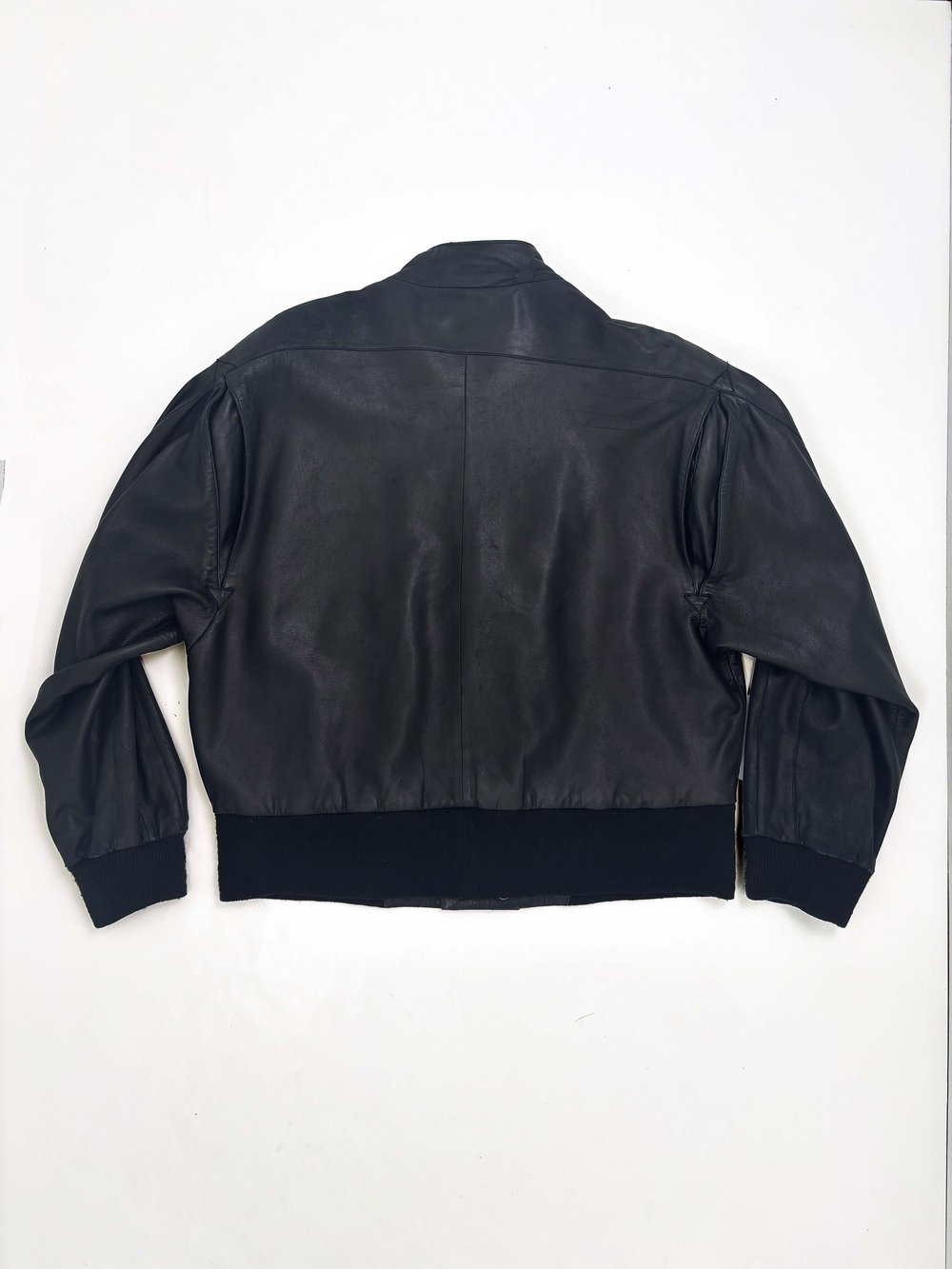 ジャケット・アウター 80s CLAUDE MONTANA leather jacket Claude Montana 80s black leather jacket — JAMES VELORIA