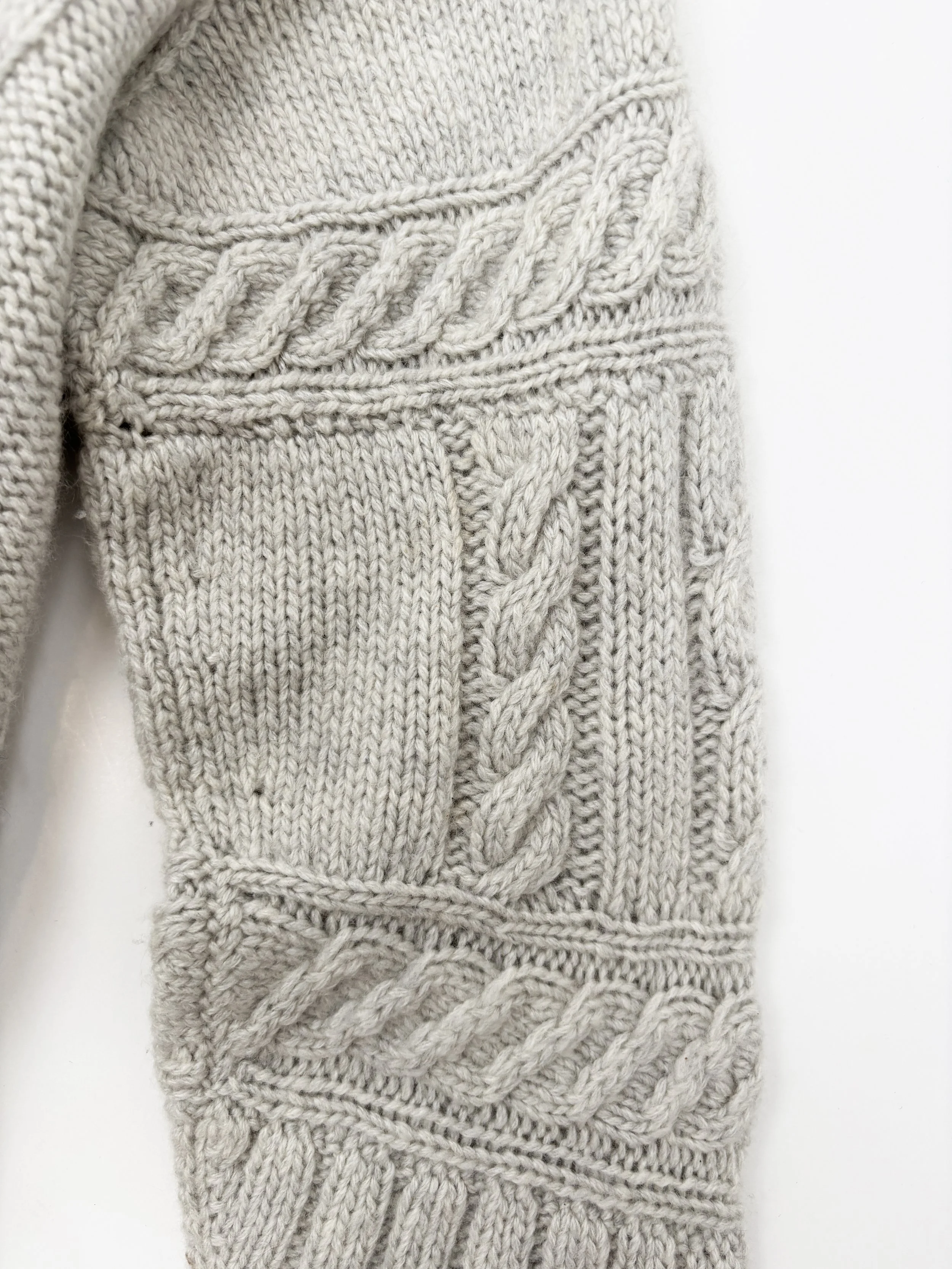 delphine wilson spine cardigan cashmere vintage