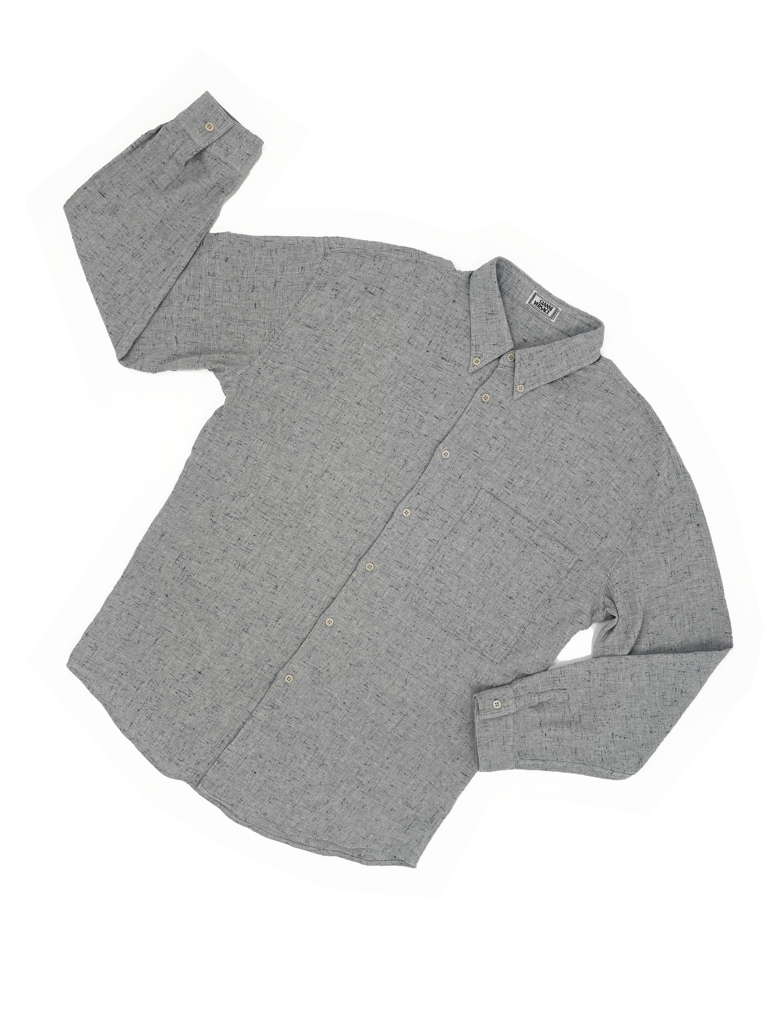 gianni-versace-gray-speckled-mottled-80s-90s-button-up-shirt-vintage-menswear.png