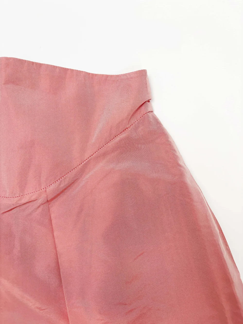Vivienne Westwood 90s pink taffeta skirt — JAMES VELORIA