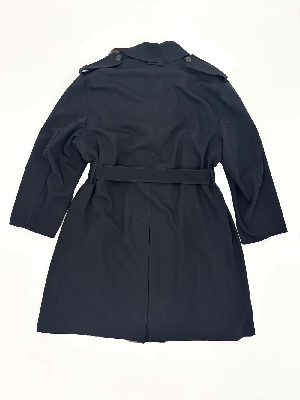 Jean Paul Gaultier silk lined trench coat — JAMES VELORIA