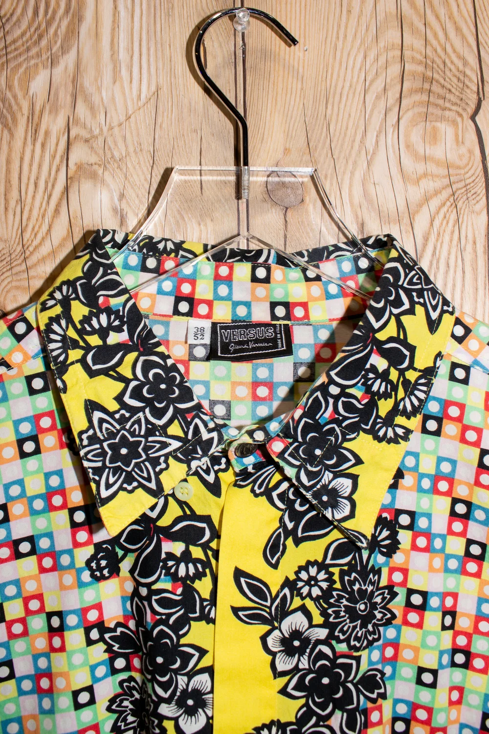 Gianni Versace Versus 90s printed shirt — JAMES VELORIA