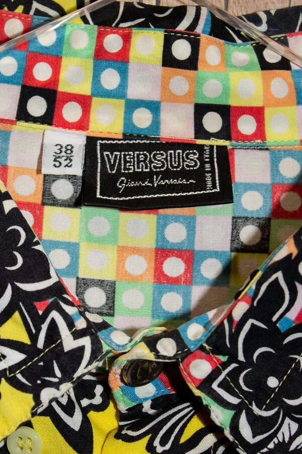 Gianni Versace Versus 90s printed shirt — JAMES VELORIA
