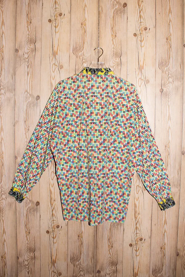Gianni Versace Versus 90s printed shirt — JAMES VELORIA