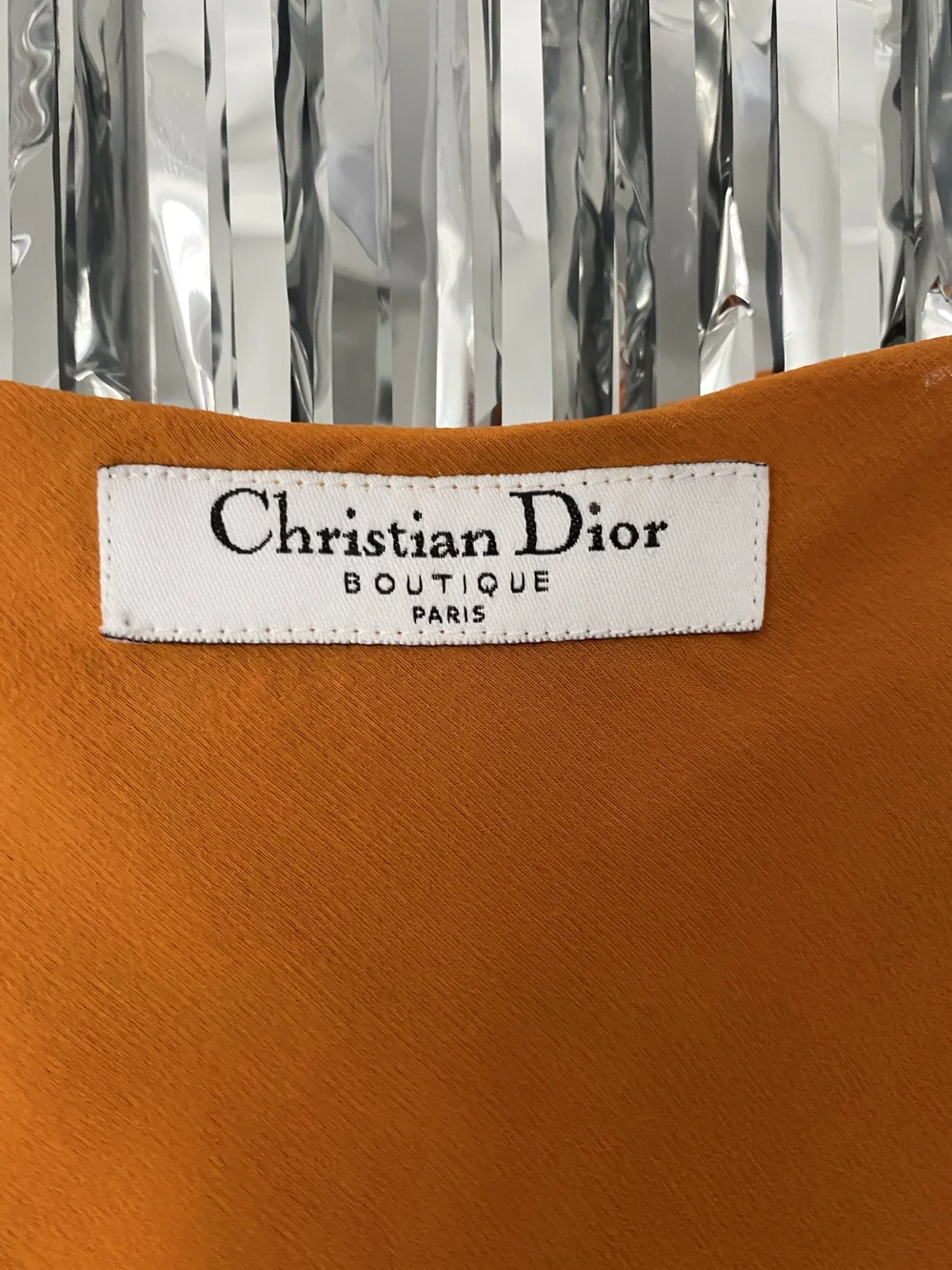 Christian Dior S/S 2006 silk ruffle top — JAMES VELORIA