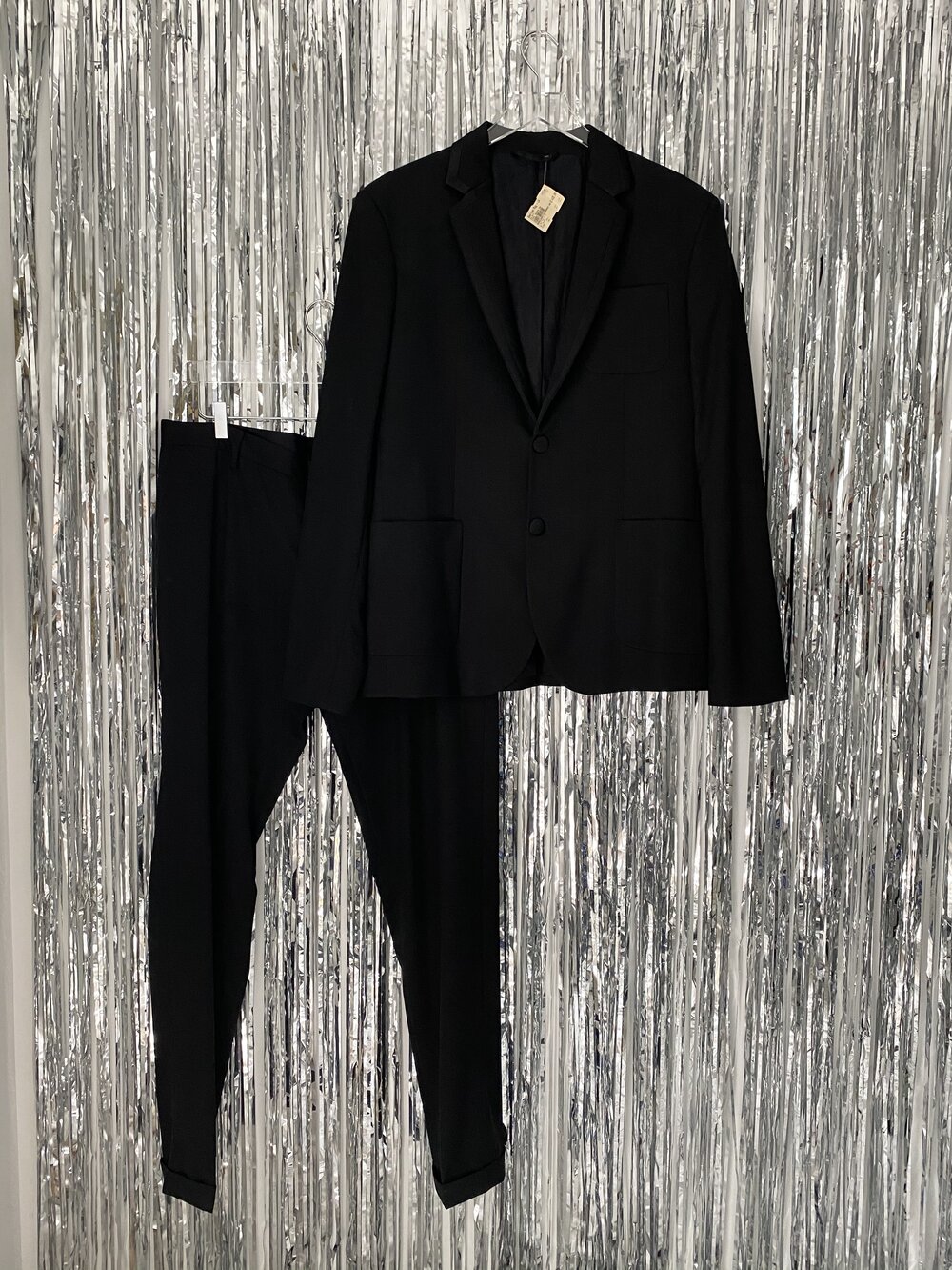 Pierre Balmain satin suit VELORIA