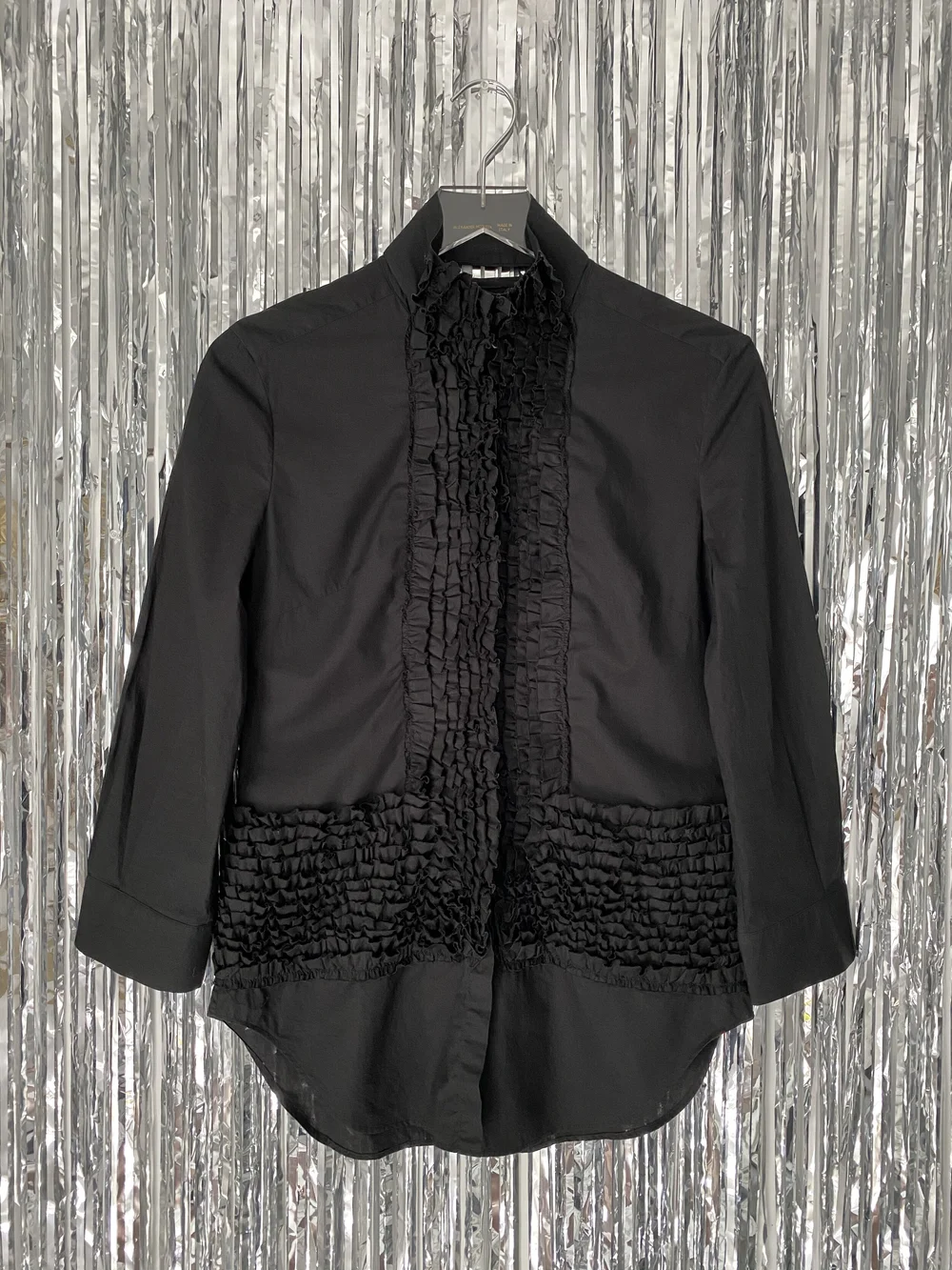 Alexander McQueen S/S 2002 ruffle top — JAMES VELORIA