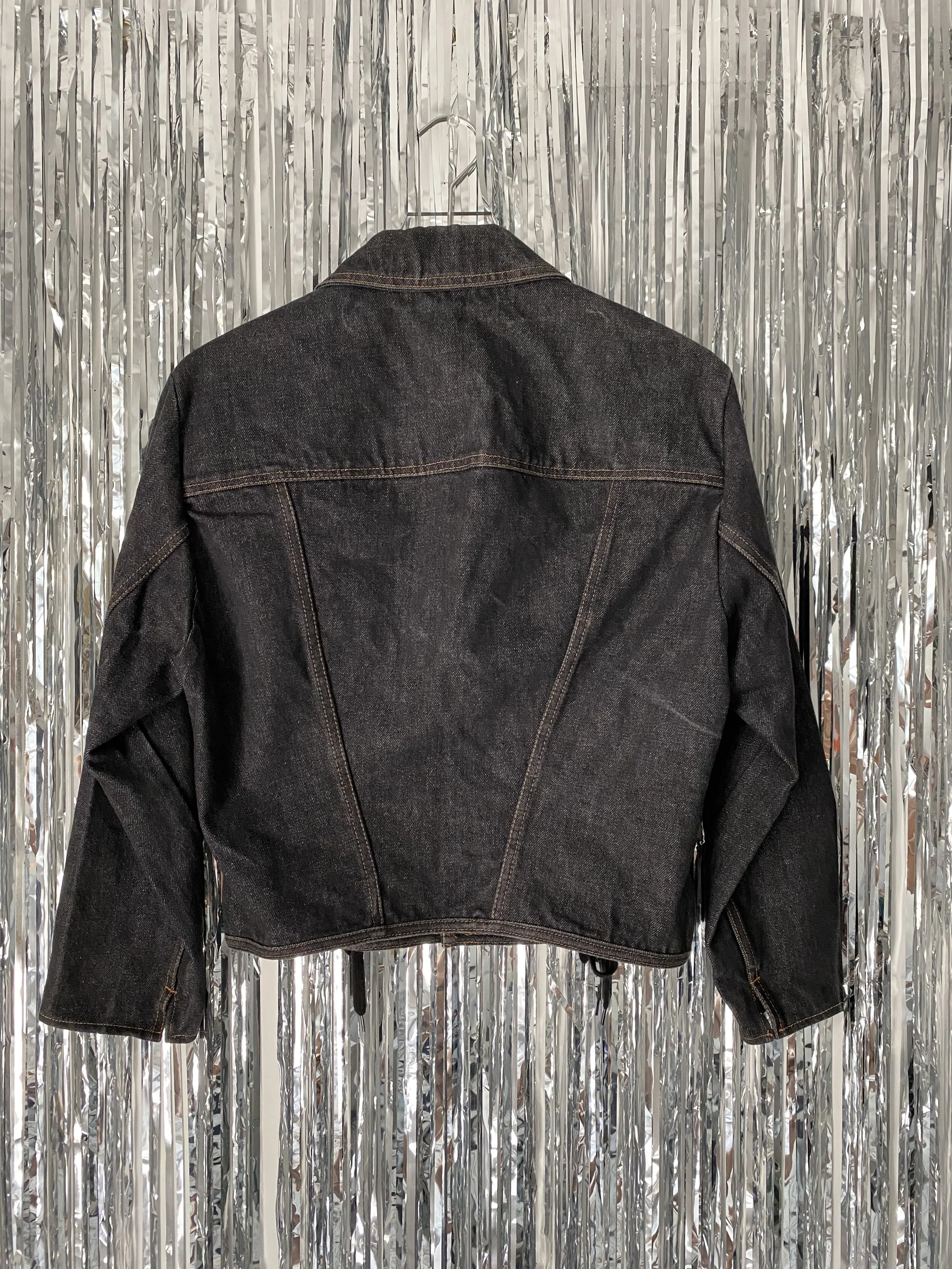 ジャケット JEAN PAUL GAULTIER CORSET DENIM JACKET Jean Paul Gaultier Corset Denim Jacket † Ruder Than The Rest